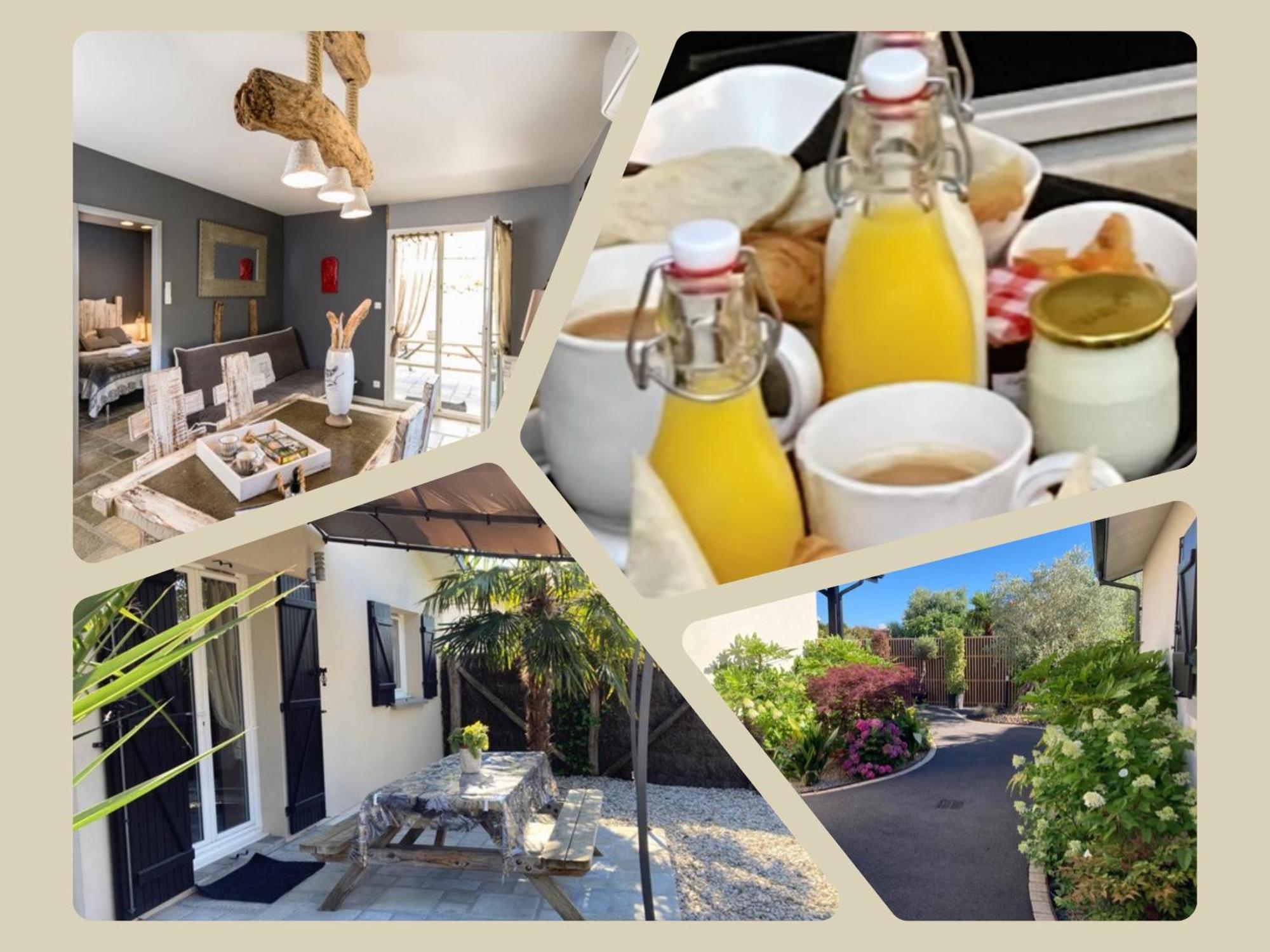 Gasthuis Charme & Confort- Les Du Bassin D'arcachon- Petit-dejeuner Sur Demande - Nuitee, Court Sejour, Semaine 4*