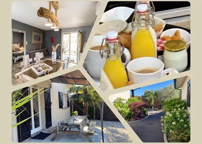 Charme & Confort- Les Cottages Du Bassin D\'Arcachon- Petit-Dejeuner Sur Demande - Nuitee, Court Sejour, Semaine